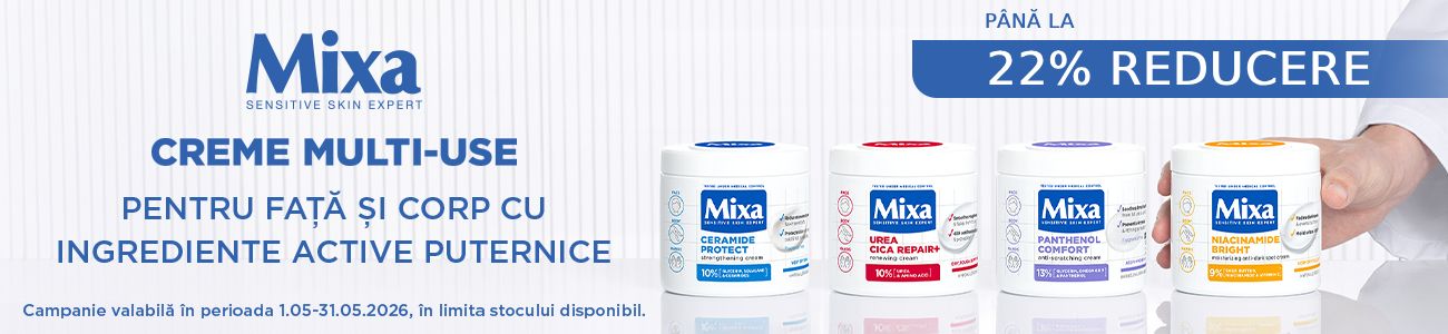 Mixa Pana la 22% Reducere Mai