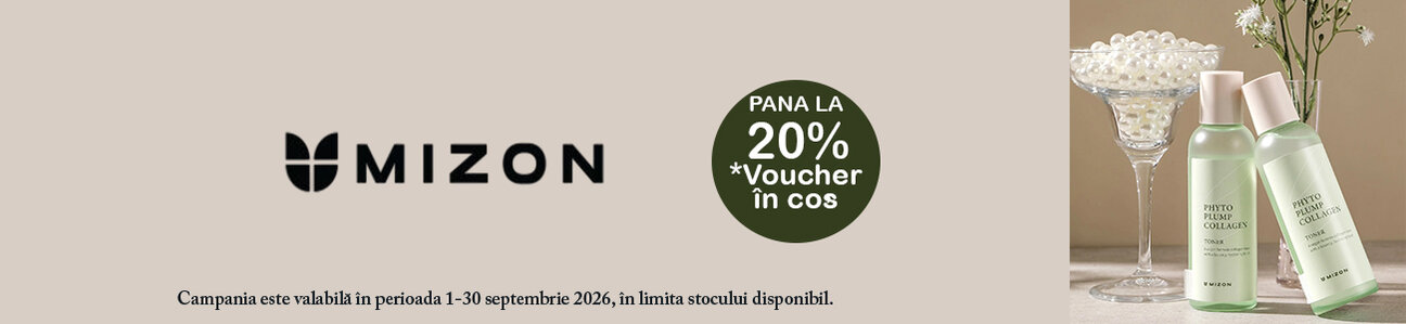 MIZON Pana la 20% Voucher in cos Septembrie
