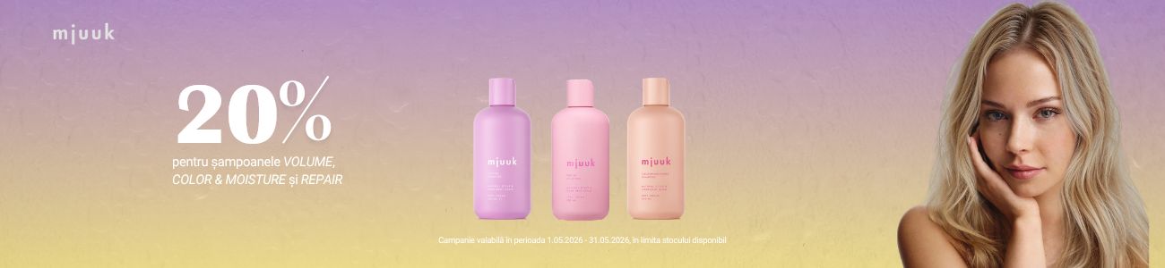 Mjuuk 20% Reducere Mai