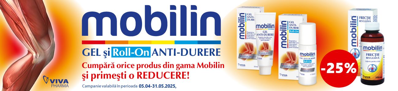Mobilin 25% Reducere Aprilie-Mai