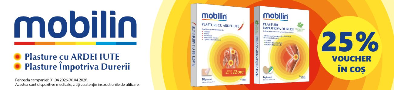 Mobilin 25% Voucher in cos Aprilie