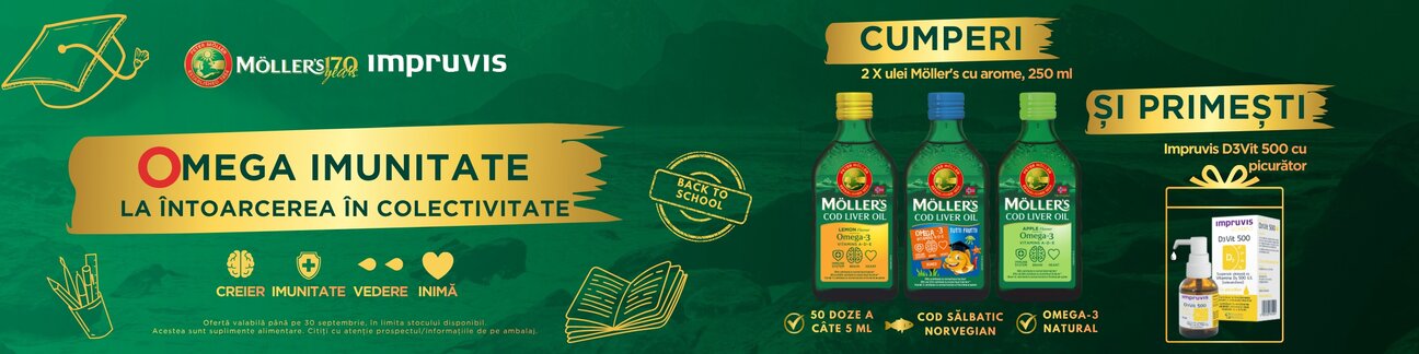 Mollers Produs Bonus D August-Septembrie