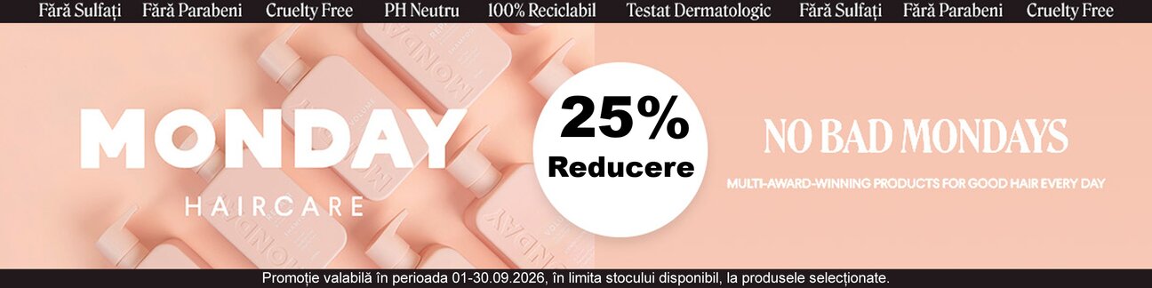 Monday 25% Reducere Septembrie