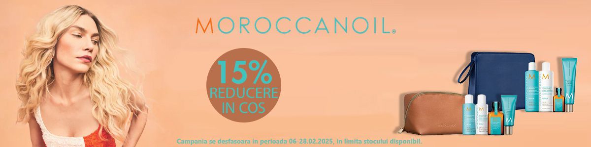 Moroccanoil 15% Reducere in cos Februarie