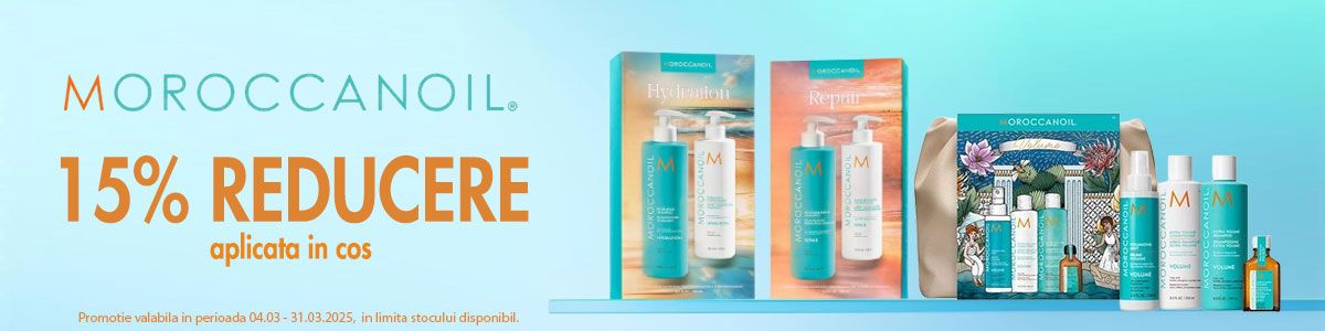 Moroccanoil 15% Reducere in cos Martie