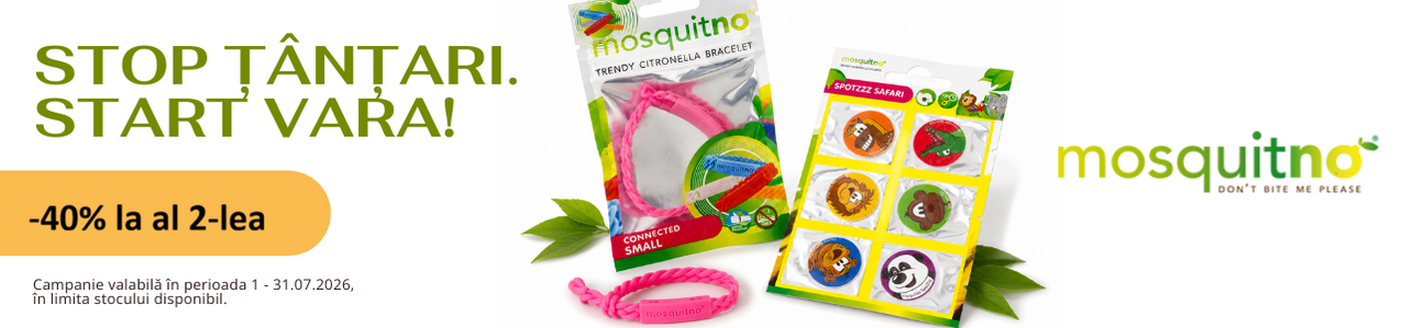 Mosquitno 1+40% Reducere la al 2-lea Iulie
