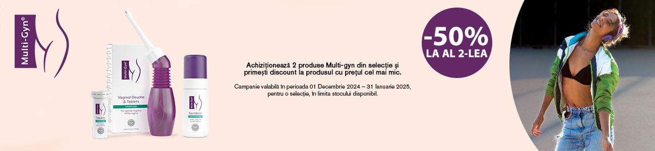 Multi-Gyn 1+50% Reducere la al doilea Decembrie-Ianuarie