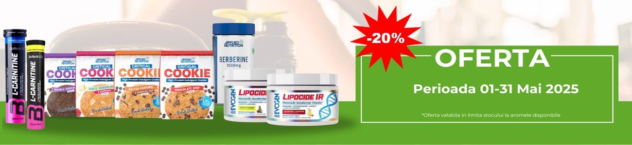 Muscle Shop 20% Reducere Mai