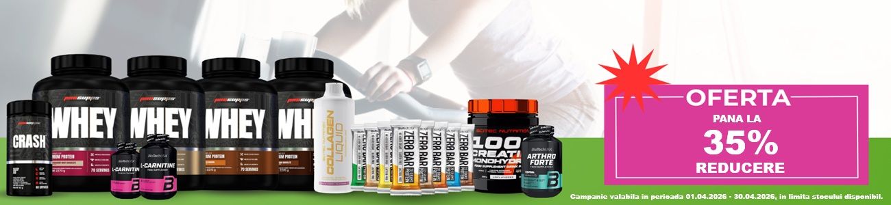 Muscle Shop Pana la 35% Reducere Aprilie