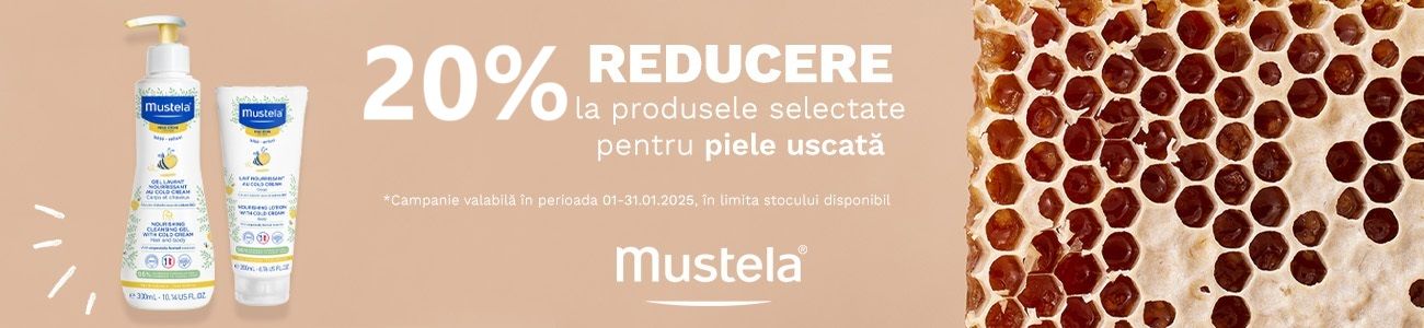 Mustela 20% Reducere Ianuarie