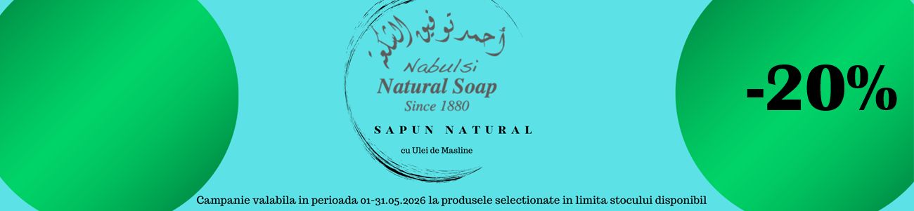 Nabulsi 20% Reducere Mai