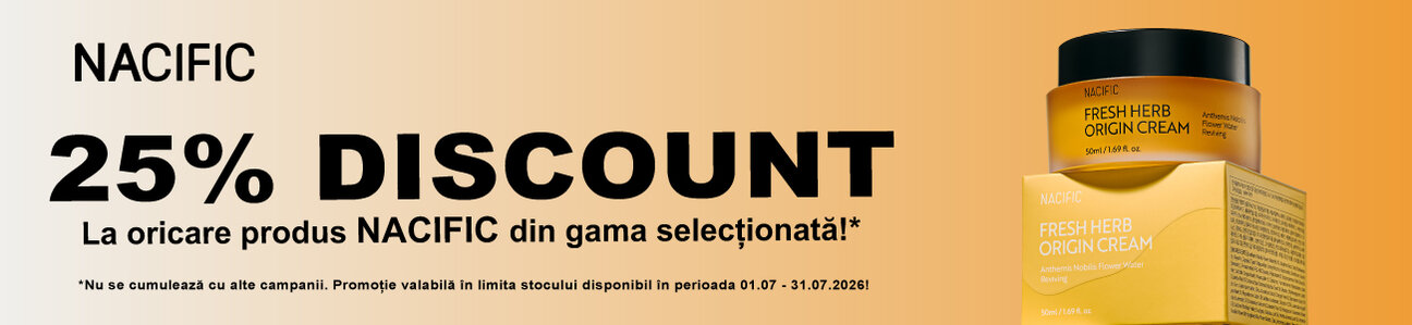 NACIFIC 25% Reducere Zorii Reducerilor