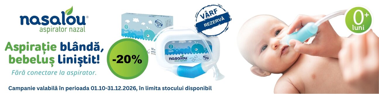 Nasalou 20% Reducere Octombrie-Decembrie