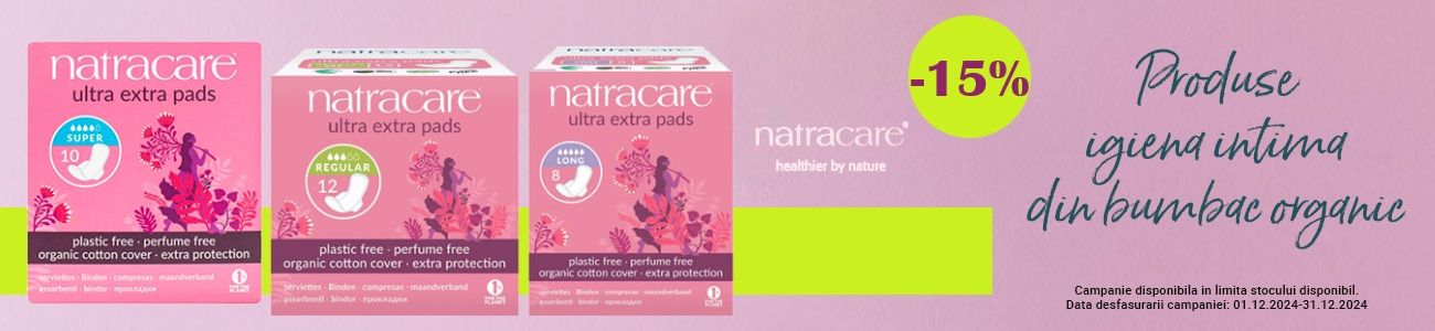 Natracare 15% Reducere Decembrie