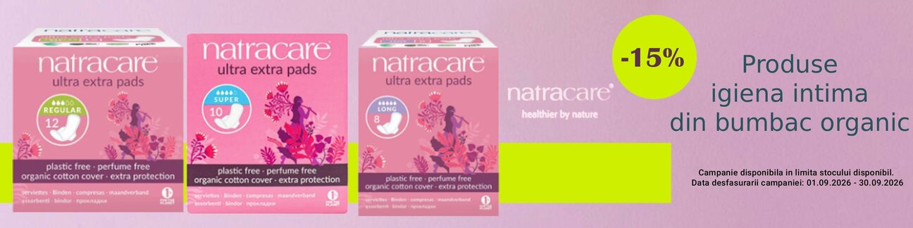 Natracare 15% Reducere Septembrie 