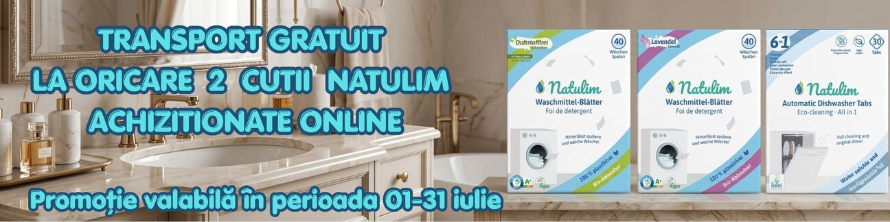 Natulim Transport Gratuit Iulie