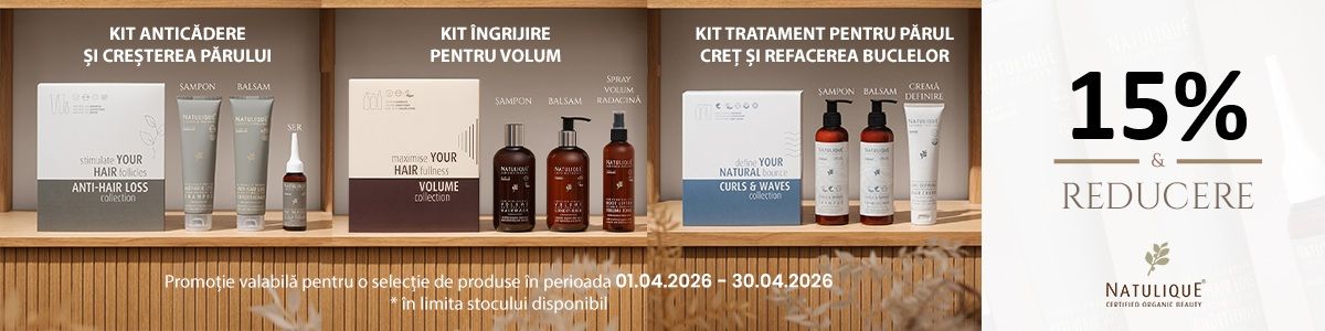 Natulique 15% Reducere Aprilie