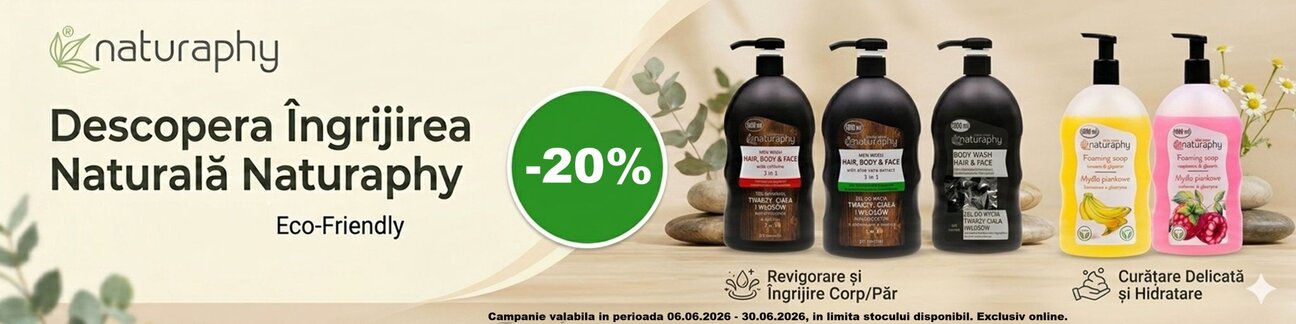 Naturaphy 20% Reducere Iunie Exclusiv online