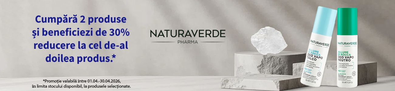 Naturaverde 1+30% Reducere la al 2-lea Aprilie