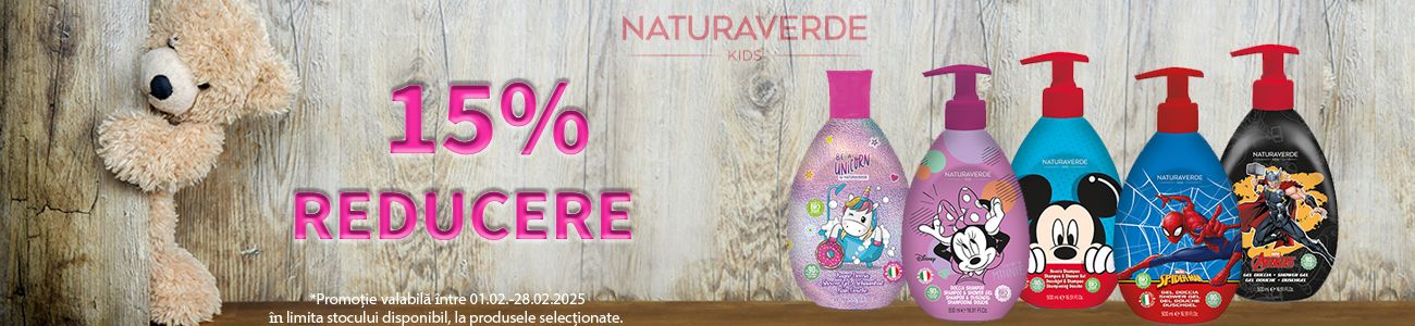 Naturaverde Kids 15% Reducere Februarie