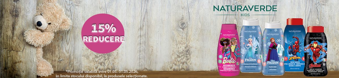 Naturaverde Kids 15% Reducere Mai