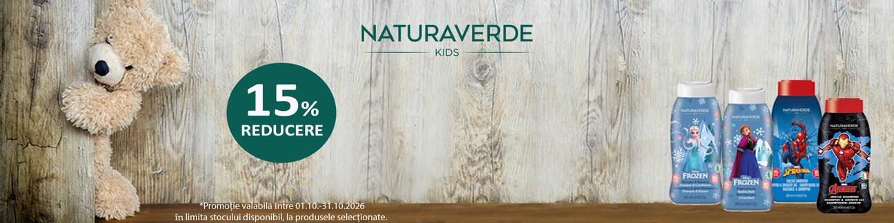 Naturaverde Kids 15% Reducere Octombrie