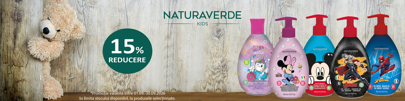 Naturaverde Kids 15% Reducere Septembrie