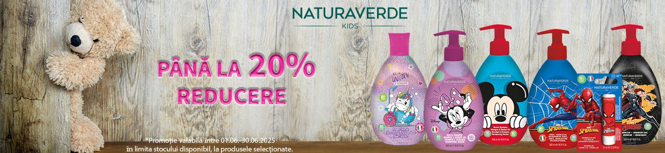 Naturaverde Pana la 20% Reducere Iunie