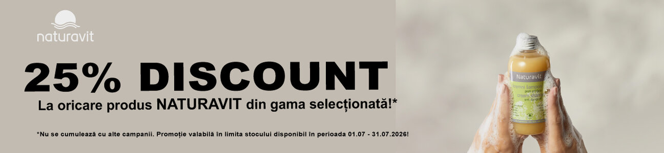 NATURAVIT 25% Reducere Zorii Reducerilor