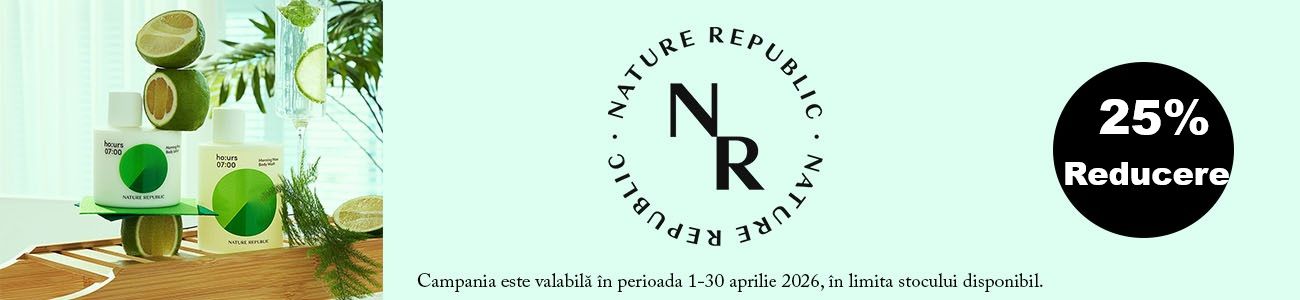 Nature Republic 25% Reducere Aprilie