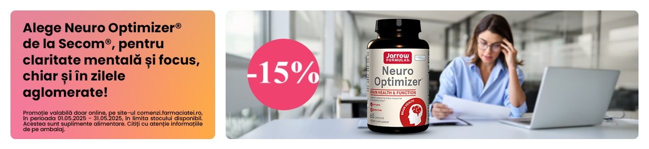 Neuro Optimizer 15% Reducere Mai