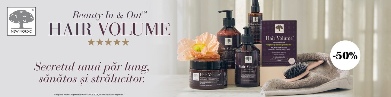 New Nordic Hair 50% Reducere August-Septembrie
