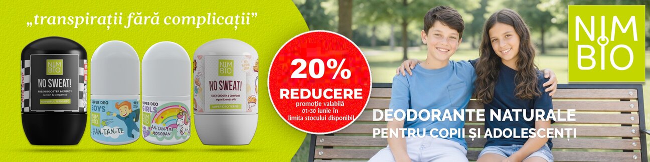 Nimbio 20% Reducere Iunie