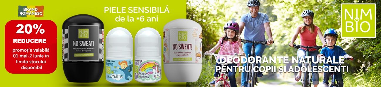 Nimbio 20% Reducere Mai-Iunie