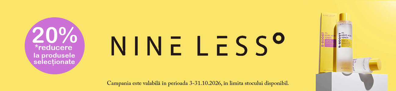 Nine Less 20% Reducere Octombrie