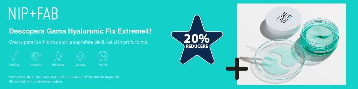 NIP+FAB 20% Reducere Mai