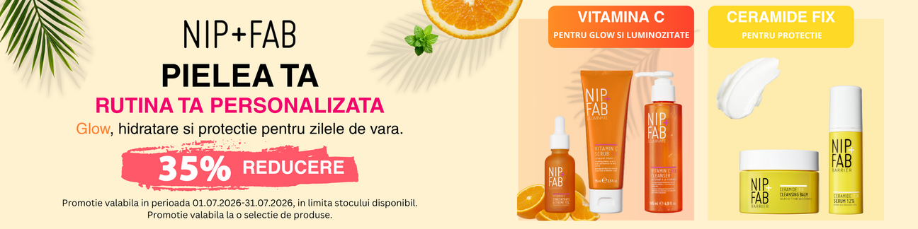 NIP+FAB 35% Reducere Iulie