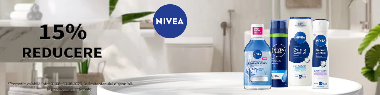 Nivea 15% Reducere Iunie