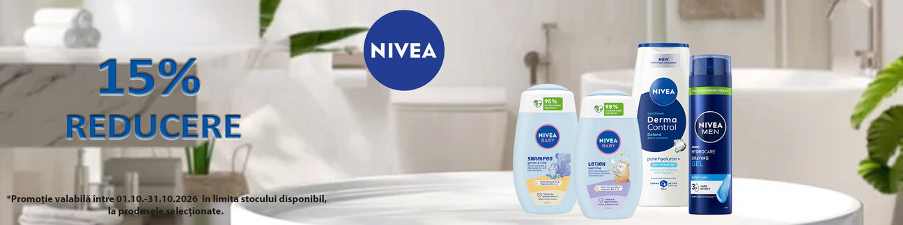 Nivea 15% Reducere Octombrie
