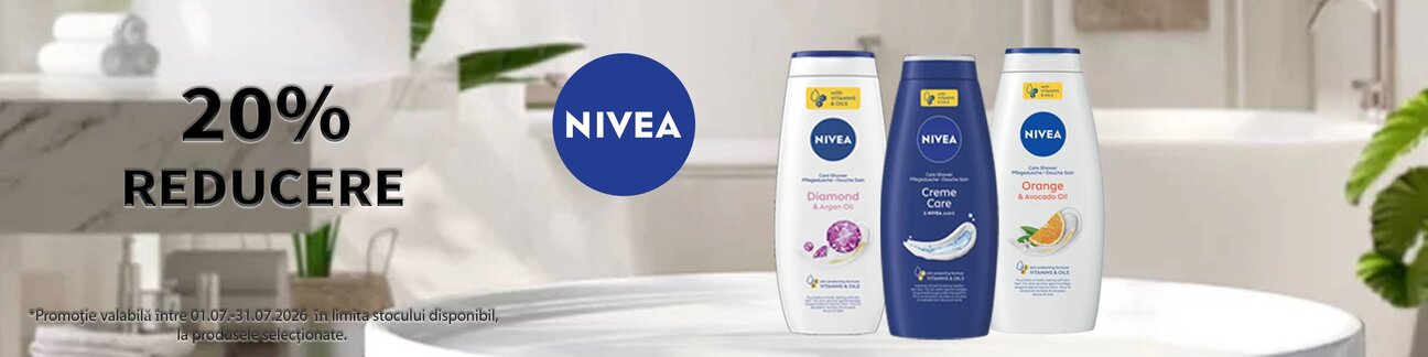 Nivea 20% Reducere Iulie