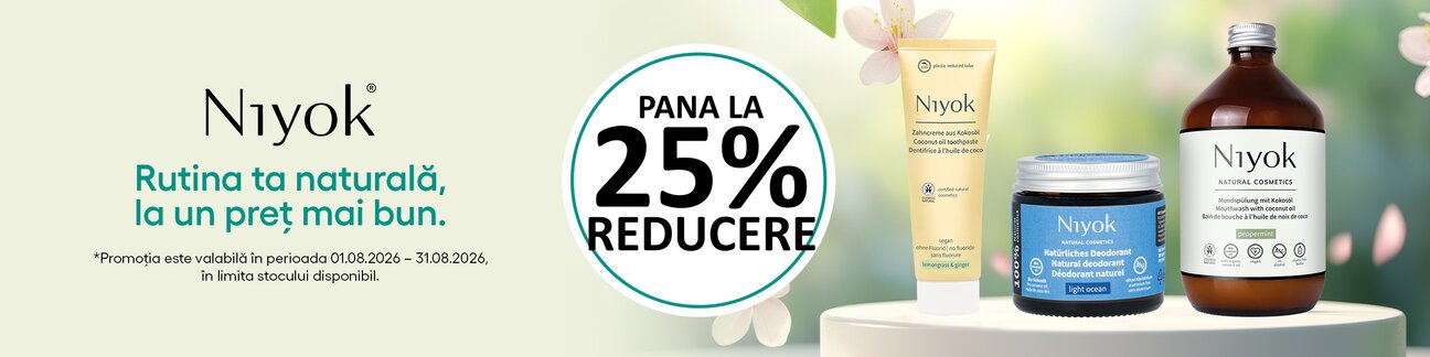 Niyok Pana la 25% Reducere August