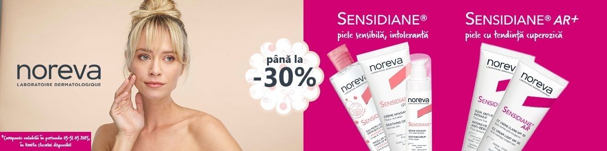 Noreva Pana la 30% Reducere Martie