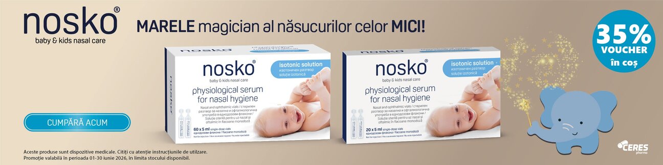 Nosko 35% Voucher in cos Iunie