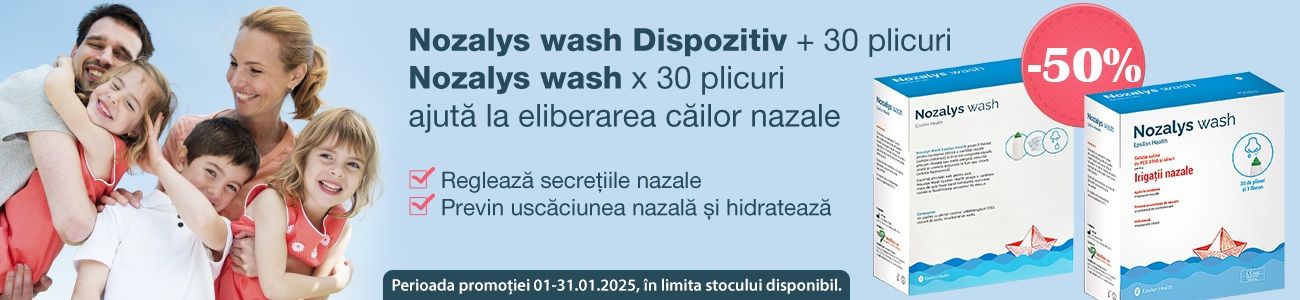 Nozalys 50% Reducere Ianuarie