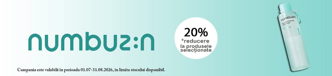 Numbuzin 20% Reducere Iulie-August