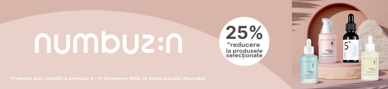 Numbuzin 25% Reducere Decembrie 