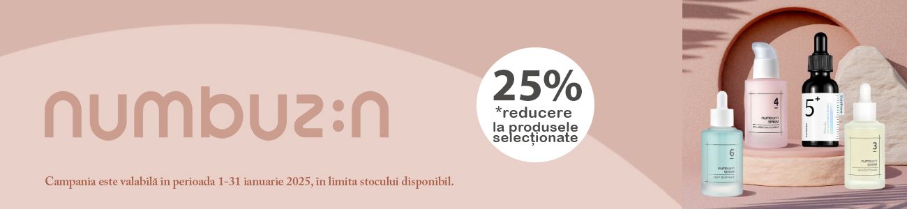 Numbuzin 25% Reducere Ianuarie