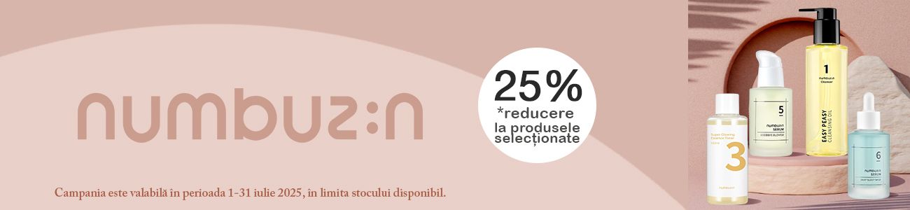 Numbuzin 25% Reducere Iulie