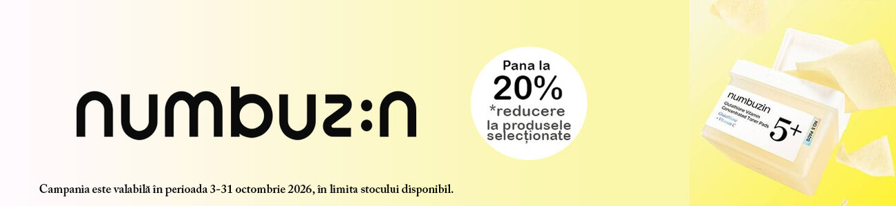 Numbuzin Pana la 20% Reducere Octombrie