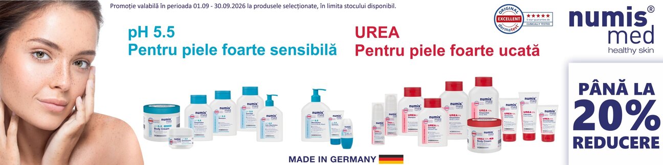 Numis Med Pana la 20% Reducere Septembrie